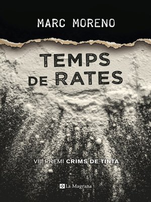 cover image of Temps de rates (Premi Crims de Tinta 2017)